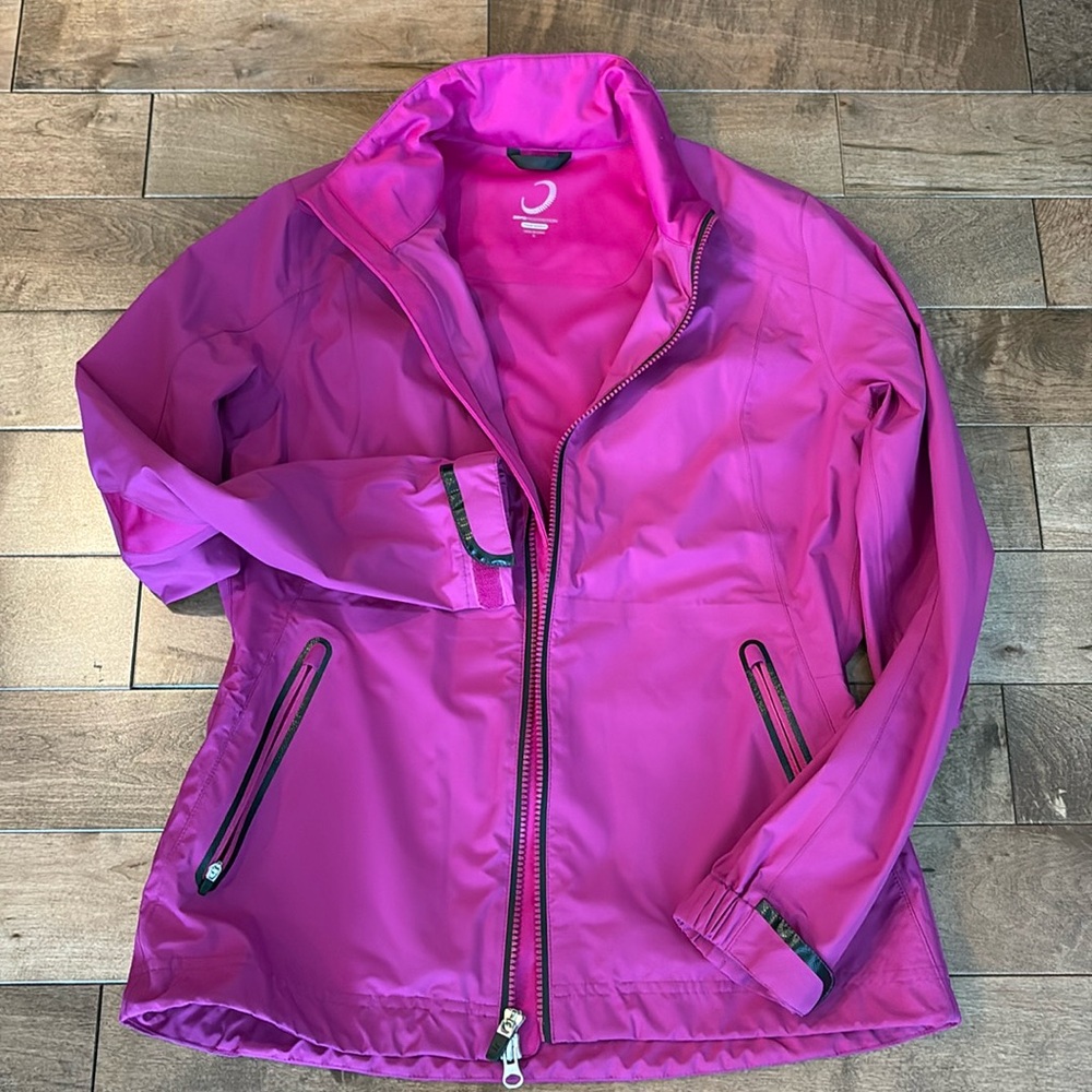 ZERO RESTRICTION Pink Women’s Golf Jacket Full Zip